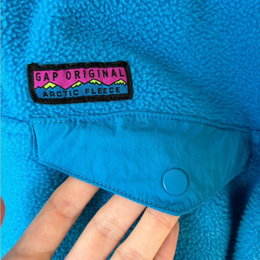 Gap Fleece Snap Pullover - image 3